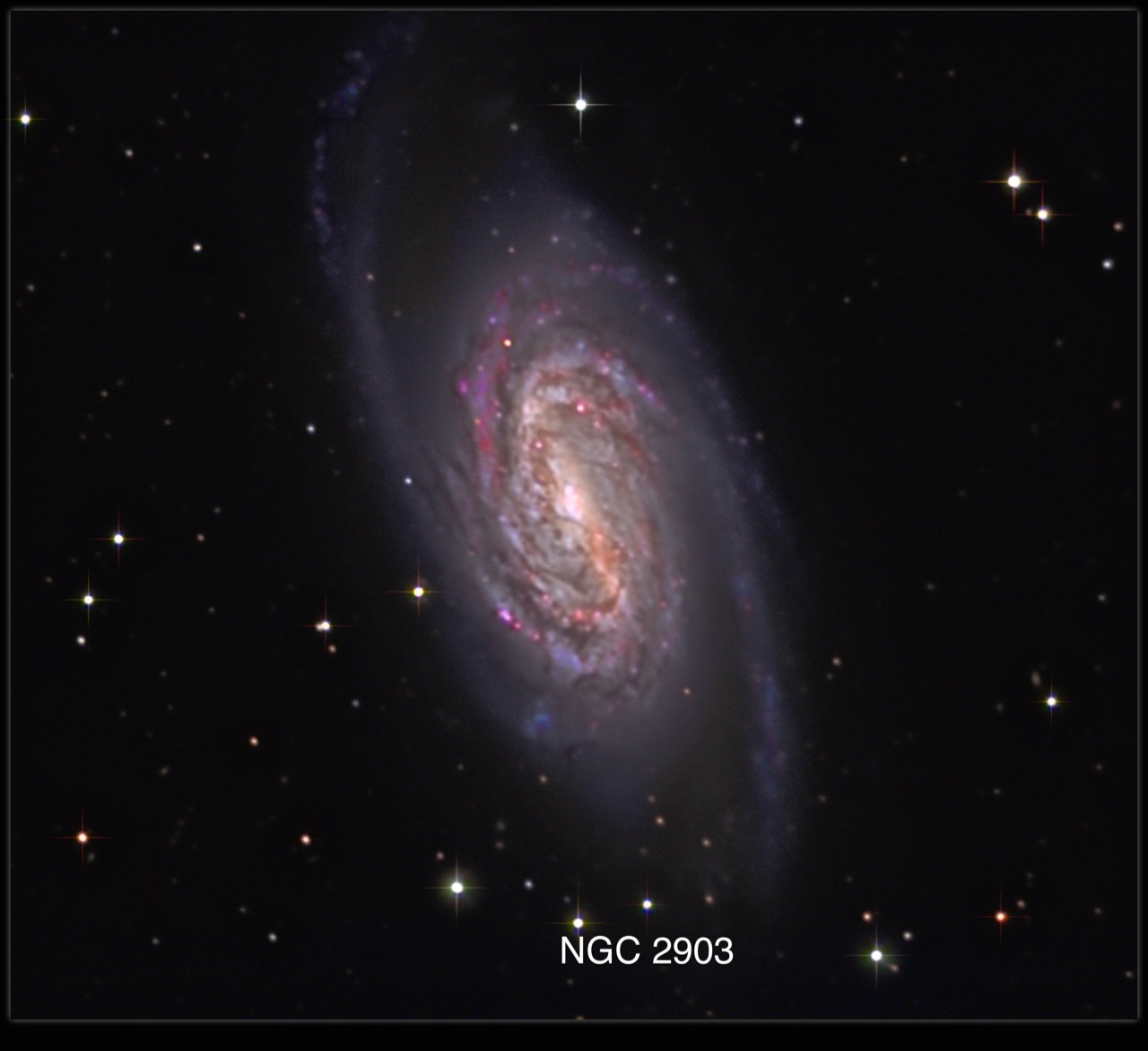 NGC 2903 Spiral Galaxy