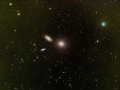 M105 and many other galaxies