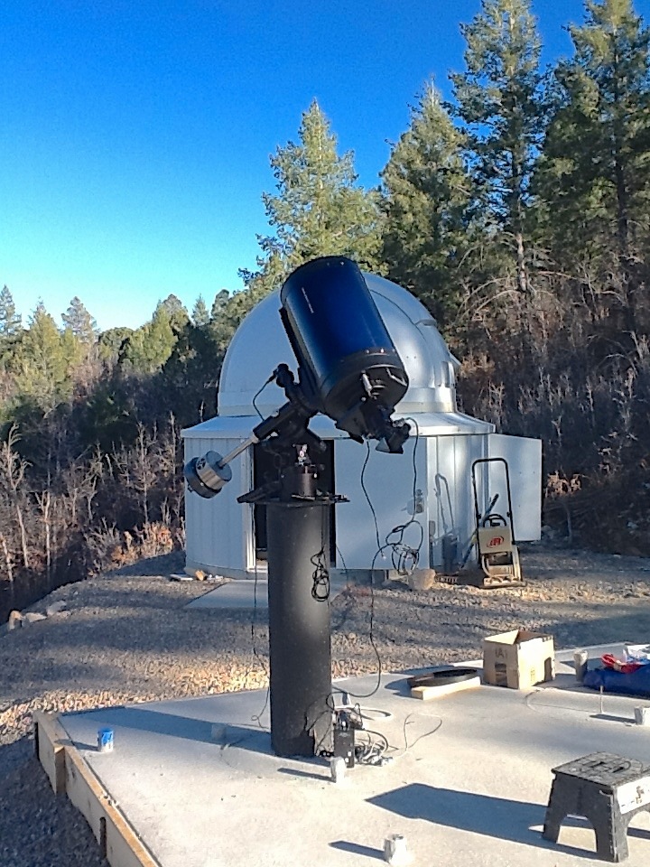 10" scope mounted on slab